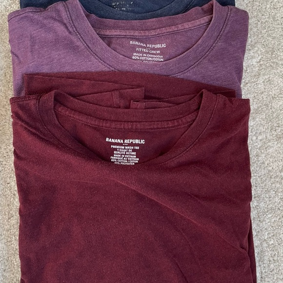 Men's Banana Republic Assorted Color T-Shirt Pack. 8 shirts. - Picture 4 of 9